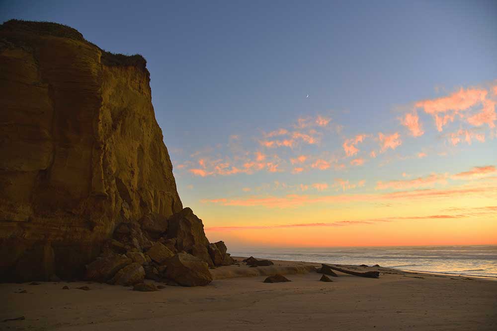 Coastal Sunset . California Sunset